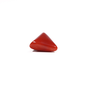 Natural Red Coral Loose Gemstone 6.7 Carat Brilliant Cut 12mm for Fine Jewelry - Product Image 3
