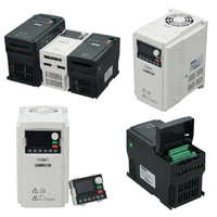 Variateur de fréquence (VFD) 0,75 kW 1,5 kW 2 CV 2,2 kW 3 CV 220 V monophasé 380 V triphasé pour moteur AC, contrôleur de vitesse