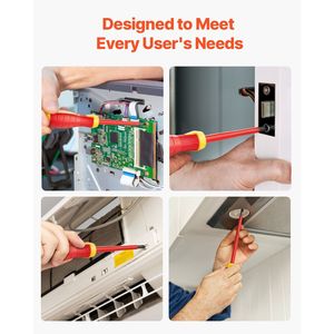 11-Piece Professional Electrical Insulated Screwdriver <b>Set</b> 1000V Insulated Electrician <b>Tool</b> <b>Set</b> Magneti Professional <b>Tool</b> <b>Set</b> - Product Image 6