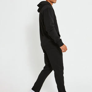 Heavy Duty Men's Winter Custom Hooded Printed Fleece Fabric Breathable <b>Plain</b> <b>Tracksuit</b> with Logo Plus Size Available - Product Image 4