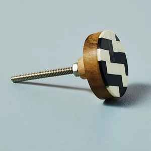 ลูกบิดลิ้นชักครัวลายกระดูกธรรมชาติ 100% ดีไซน์ใหม่ สำหรับงานฝังกระดูกและงานฝังมุก - Product Image 4