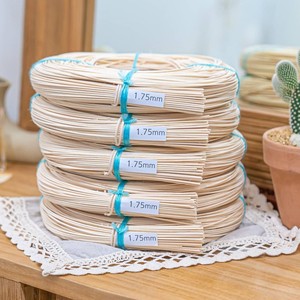 Bobinas de lana de ratán para la fabricación de muebles, material de alta calidad para la elaboración de cestas, bobina de lana de ratán con núcleo. - Product Image 1