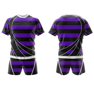 Uniforme d'entraînement de rugby OEM ODM, logo d'équipe personnalisé, nom, numéro, fabricant de vêtements de sport haut de gamme - Product Image 1
