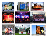 Yake 7680hz P1.5 P2.5 P2.6 P2.9 İç ve Dış Mekan Ultra HD Kiralık LED Ekran Billboard Paneli Konferans Konser Sahnesi için