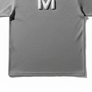 เสื้อยืดพิมพ์ลายพัฟฟ์ Blank Streetwear ผ้าคอตตอน 240gsm คุณภาพสูง พิมพ์ลายกราฟิก 3 มิติ ดีไซน์สั่งทำ เสื้อผ้าผู้ชาย - Product Image 3