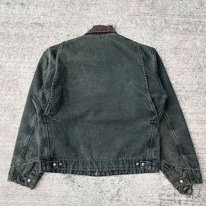 High Quality Custom Casual Slim Long Sleeve Jean Jacket Men's Ripped Biker Classic Style Vintage Blue Denim Jacket for Men - Product Image 3