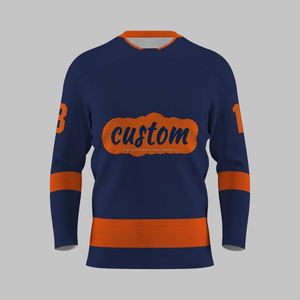 OEM al por mayor logotipo personalizado sublimación impresión equipo hockey sobre hielo Jersey pulóver uniformes de hockey sobre hielo en blanco - Product Image 4