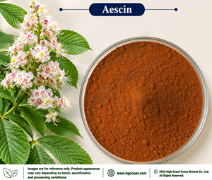 HGO Factory Direct Supply Horse Chestnut <b>Seed</b> Extract (Aesculus hippocastanum) Aescin Escin 20% - 98% CAS 6805-41-0 Standardized - Product Image 1