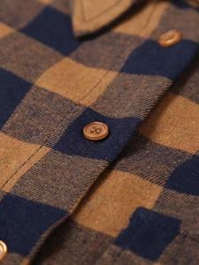 Premium Design Customized Autumn Flannel <b>Shirts</b> <b>Men</b> Comfortable 100% Cotton Quick Dry Breathable <b>Safari</b> Style Best Selling 220g - Product Image 4
