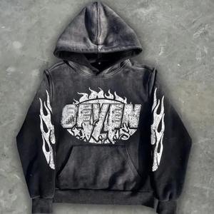 Conjuntos Deportivos de 2 Piezas con Capucha, Transpirables, Impresión 3D, Diseño Personalizado, Alta Calidad, Venta al Por Mayor - Product Image 6