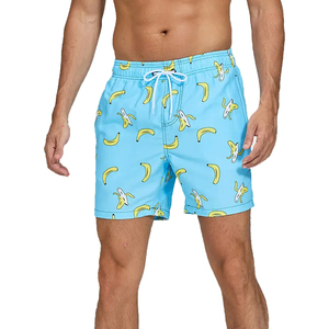 Shorts de Natación para Hombre de Alta Calidad Personalizados, Ecológicos, Ligeros, Transpirables, de Secado Rápido, con Cierre de Cordón, Ropa de Playa OEM Privada - Product Image 1