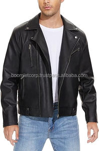 Veste de moto motard pour hommes de haute qualité en cuir véritable Service de logo personnalisable étanche à l'eau et au vent - Product Image 6
