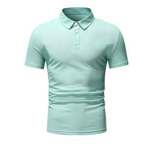Camisetas Polo de Estilo Casual para Hombre, Tejido Transpirable, Más Vendidas, MOQ Bajo, Directo de Fábrica, Alta Calidad, Talla Personalizada, Ligeras - Product Image 1