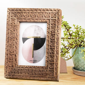 กรอบรูปไม้สไตล์มินิมอลสมัยใหม่ ผิวเรียบเนียน สำหรับตั้งโชว์บนโต๊ะทำงาน ตกแต่งสำนักงานสไตล์ร่วมสมัย - Product Image 2