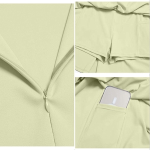 Women Breathable Sports Wear Yoga Outfit Outdoor Badminton Jersey Pickleball Tennis <b>Skirt</b> Set Quick Dry Fitness Activewear - Product Image 6