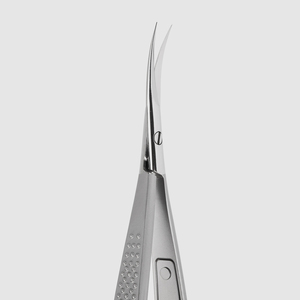 KDN.720 (155522) <b>Nail</b> Spring <b>Scissors</b> Sharp Arrow Pointed Tip Spring Loaded Cuticle <b>Scissors</b> Professional Micro Cuticle <b>Scissors</b> - Product Image 2