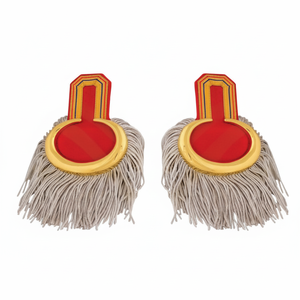 Epaulettes de Flecos de Plata Personalizadas al por Mayor, Accesorios de Uniforme Premium para Ceremonias y Equipamiento de Defensa Personal - Product Image 4