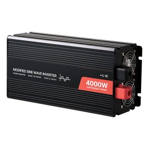 Inverter di Potenza 4000W da 12V DC a 120V AC Onda Sinusoidale Modificata, Caricatore Solare per Auto con Display LCD e Telecomando, Tensione di Uscita 220V - Product Image 5