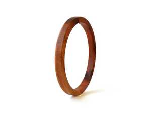 Bracelet manchette en bois artisanal tendance pour femme - Bijou classique pour soirée - Product Image 6