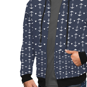 Sweat-shirts à fermeture éclair pour hommes, sublimation, meilleur prix, pour un usage décontracté, faible MOQ, bonne qualité, manches longues, sublimation, Fortleo - Product Image 5