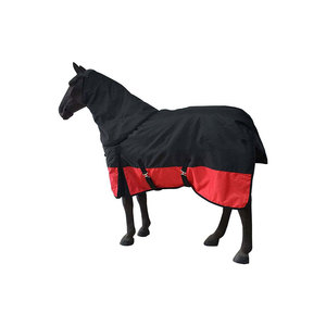 Horse Rug Red Spandex Mesh Full Coverage with Neck Protection for <b>Equestrian</b> Use - Product Image 1