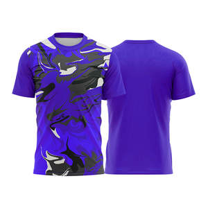 Camiseta de Fútbol Americano de Alta Calidad, Personalizada, Unisex, con Manga Corta, Logotipo Sublimado, Transpirable y Ligera - Product Image 3