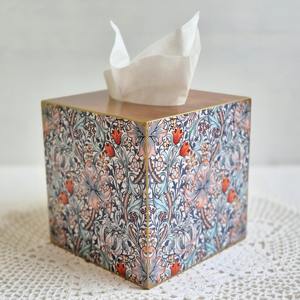 Caja de pañuelos de madera protectora con estampado, saludable, para infusión de aceites esenciales, caja facial al por mayor - Product Image 2