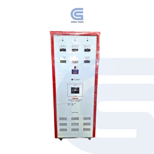 Stabilisateur de régulateur de tension triphasé de haute qualité avec cuivre de servomoteur automatique à courant continu de 15 KVA-600 KVA du Vietnam - Product Image 3
