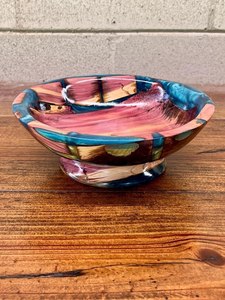 ชามผลไม้ไม้เคลือบอีพ็อกซี่ งานแฮนด์เมด ชามเสิร์ฟไม้ธรรมชาติ ของตกแต่งสไตล์เรียบง่าย ของตกแต่งกลางโต๊ะครัวทันสมัย - Product Image 5