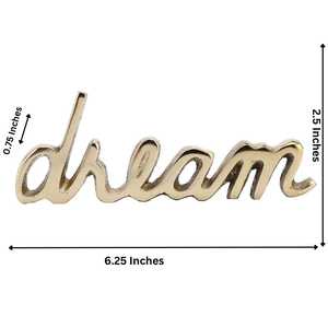L 15.88 x W 1.91 x H 6.35 cm Gold Plated Wall Art Sculpture Handmade Contemporary Design Single Piece Living Room Decor - Product Image 2