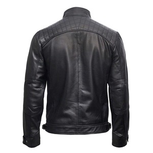 Fashion Designs Boys Classic <b>Jacket</b> Leather <b>Jacket</b> for Men <b>Slim</b> <b>Fit</b> Leather <b>jacket</b> for men - Product Image 4