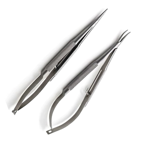 Portaagujas Quirúrgico Microscópico de Alta Calidad, Instrumento de Precisión Oftálmico de Acero Inoxidable para Procedimientos Médicos - Product Image 4