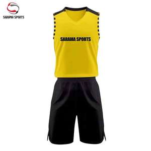 Uniforme de Baloncesto Unisex Totalmente Personalizado, Talla Grande, Transpirable, de Secado Rápido, Ligero, Sin Mangas, para Toda Temporada, con Logotipo Personalizado - Product Image 2