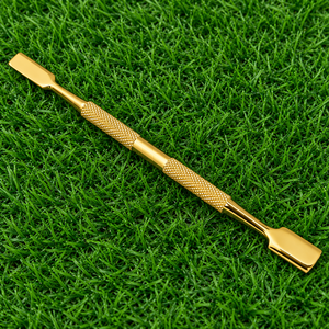 Gold Plated Stainless Steel <b>Cuticle</b> Pusher – Professional Double-Ended Nail Care <b>Tool</b> for Manicure Custom Logo OEM/ODM - Product Image 5
