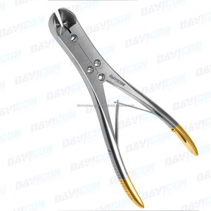 Pince coupante à fil osseux orthopédique de haute qualité et durable pour usage chirurgical, 23 cm, en acier inoxydable, fabricant OEM CE ISO - Product Image 2