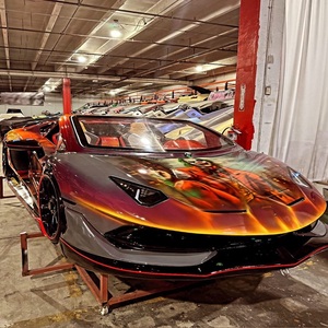 Envío Gratis, Lancha Deportiva JET CAR BOATS Lamborghini SVJ Modelo 420HP, la Más Rápida para Deportes Acuáticos + REMOLQUE GRATIS - Product Image 4