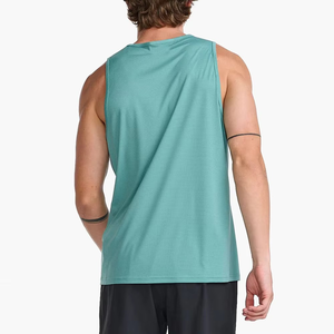 Premium Men's Workout Tank Top Lightweight Sleeveless Gym <b>Singlet</b> Bodybuilding Training <b>Running</b> Sportswear OEM ODM Manufacturer - Product Image 2