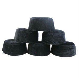 หมวกฮิญาบอิสลามทำมือจากผ้าฝ้าย ปักลายถักนิตติ้ง สำหรับผู้ชาย - Product Image 1