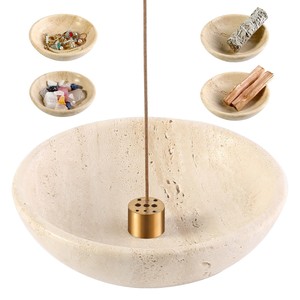 Natural Stone Incense <b>Holder</b> Stick Stand Wholesale - Eco-Friendly Handcrafted - Product Image 5