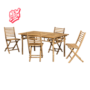 GT 769 <b>Bamboo</b> Folding <b>Chair</b> Outdoor Garden Furniture for Decoration and Gardening - Product Image 4