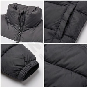 OEM Logo personnalisé 2025 Veste bouffante chaude pour femmes Manteau parka à bulles avec fermeture à glissière Offre Spéciale hiver mode Streetwear pour hommes - Product Image 4