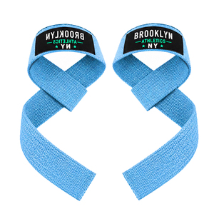 Sangles de soutien pour poignets personnalisées avec logo, rembourrées pour l'entraînement de force, les soulevés de terre, la gym, le fitness, les exercices et la musculation - Product Image 6