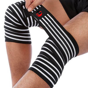 Top Selling Weight Lifting Customized <b>Knee</b> Wraps Training High Quality Cheap Price Wholesale <b>Knee</b> Wraps By Burhan Sports - Product Image 2