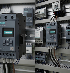 Relais de protection moteur Siemens 3UF7103-1AA00-0 Simocode 3UF71, module de commande d'automatisation industrielle - Product Image 2