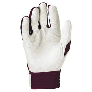 Gants de frappeur de baseball en cuir véritable personnalisés, respirants, légers, ambidextres, avec fermeture auto-agrippante – Vente chaude - Product Image 5