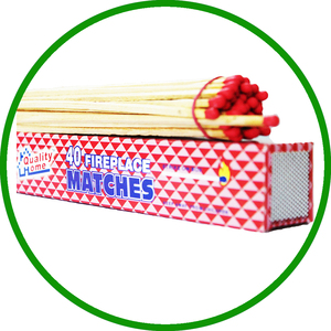 BBQ Safety Matches Eco-Friendly Custom Printing Matchbox Size 110x65x20mm 50 Sticks Long <b>Wooden</b> Matchsticks for Barbecue Grill - Product Image 3