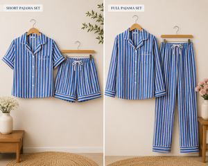 Conjunto de Pijamas de Algodón para Mujer, 2 Estilos, Incluye Pijamas de Manga Corta para Verano y Pijamas de Manga Larga - Product Image 4