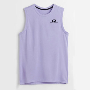 Camiseta Deportiva Premium de Poliéster/Algodón Transpirable para Hombre, Sin Mangas, Informal, para Entrenamiento de Verano y Uso Diario - Product Image 1