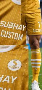 Conjunto de Uniforme de Fútbol SI, Unisex, Transpirable, de Secado Rápido, 100% Poliéster, Personalizable, para Todas las Temporadas - Product Image 6