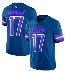 Maillot de football américain personnalisé en sublimation pour femme, grande taille, respirant, coupe ample, design sur mesure pour votre équipe - Product Image 3